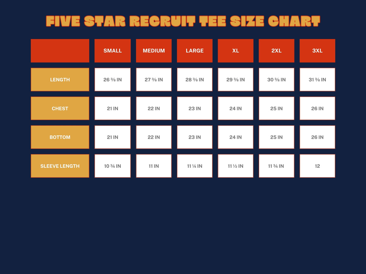 Five Star Recruit Tee