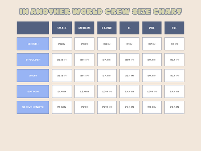 In Another World Crew